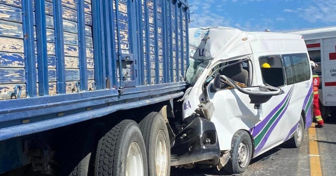 Accidente carretero deja cinco personas muertas Infórmate y más