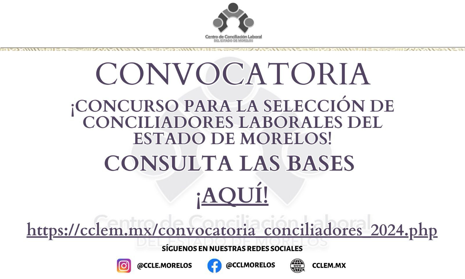 Informan Sobre Convocatoria Para Seleccionar A Conciliadores Laborales