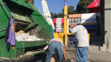 basura Cuernavaca camión