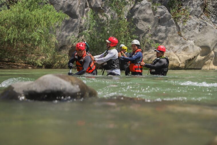 rescate acuático en Morelos