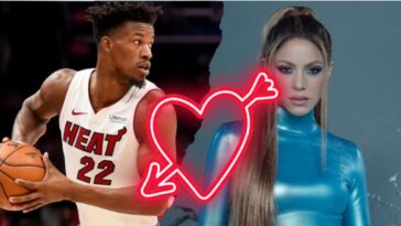 shakira y Jimmy Butler