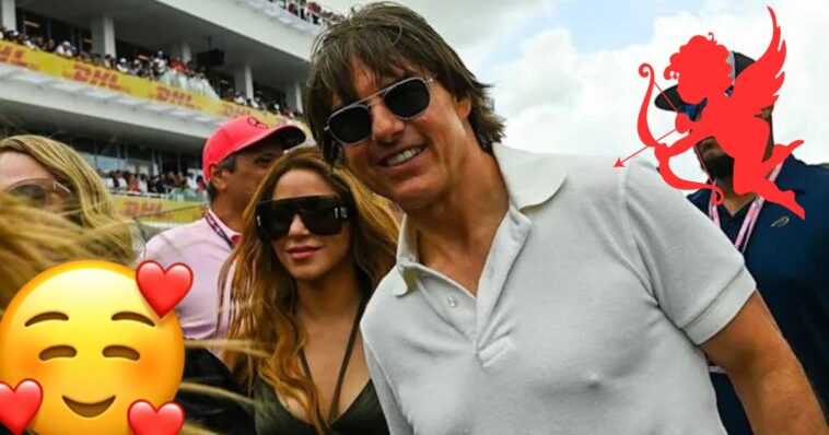 Tom cruise y shakira F1