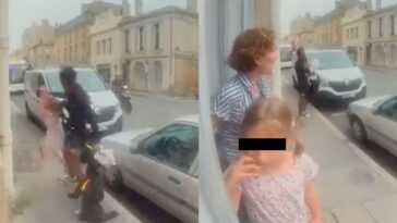 (VIDEO): Hombre intenta raptar a niña en Francia