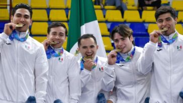 Gimnasia artística varonil gana medalla de oro en Centroamericanos 2023