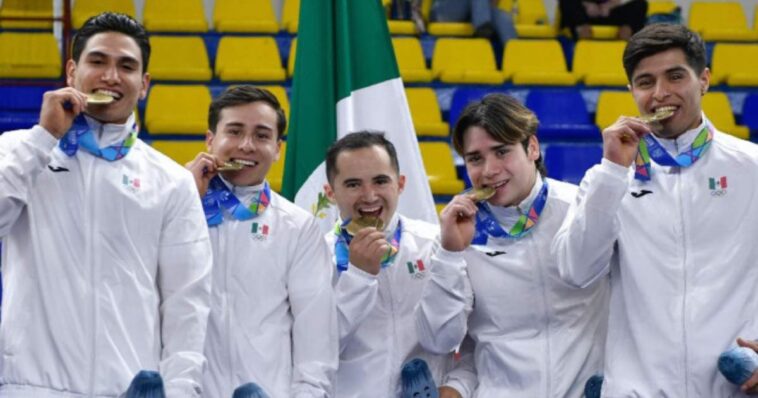 Gimnasia artística varonil gana medalla de oro en Centroamericanos 2023