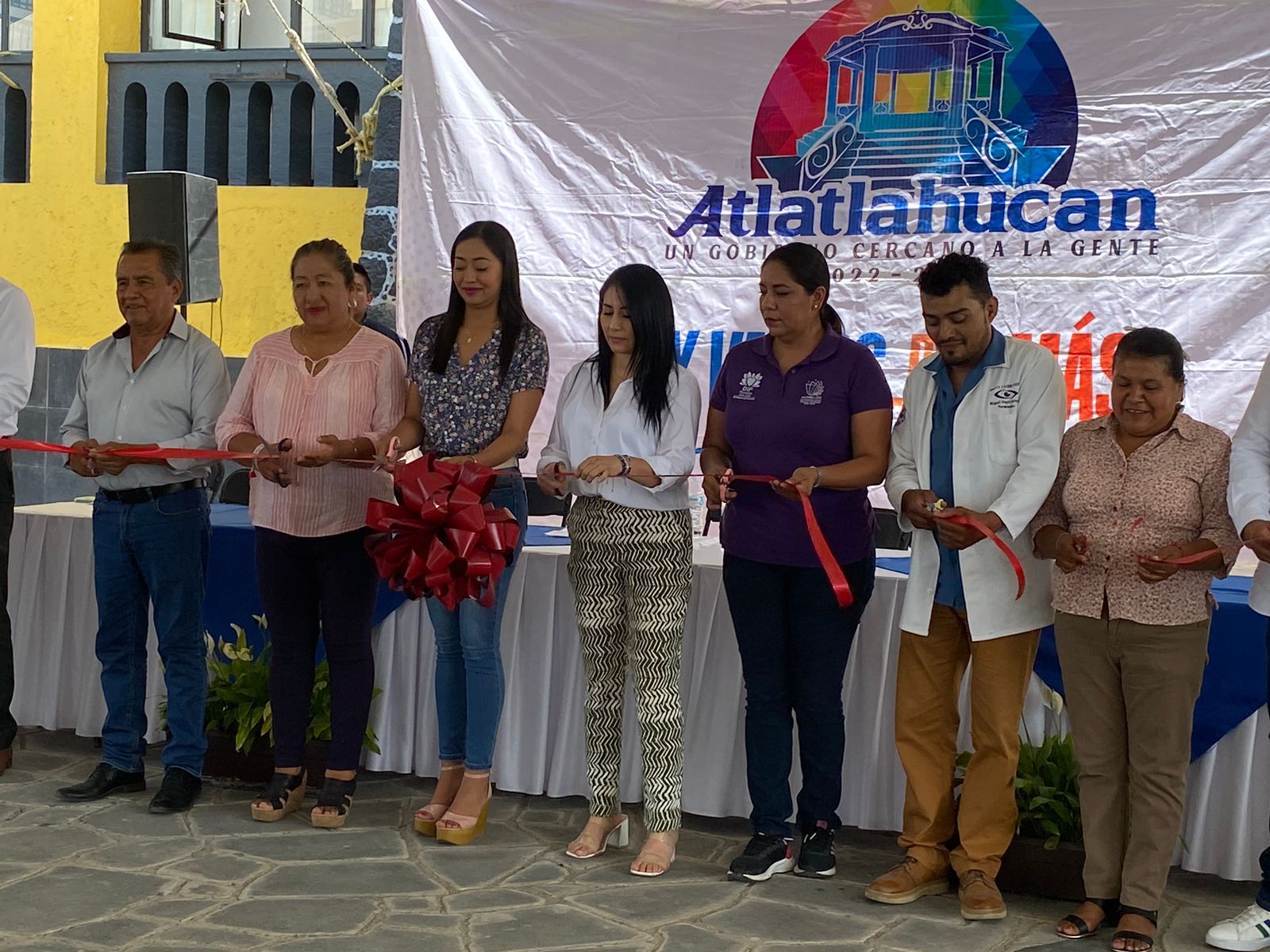 Se lleva acabo la séptima feria de servicios en Atlatlahucan