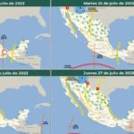 Clima de la última semana del mes de julio