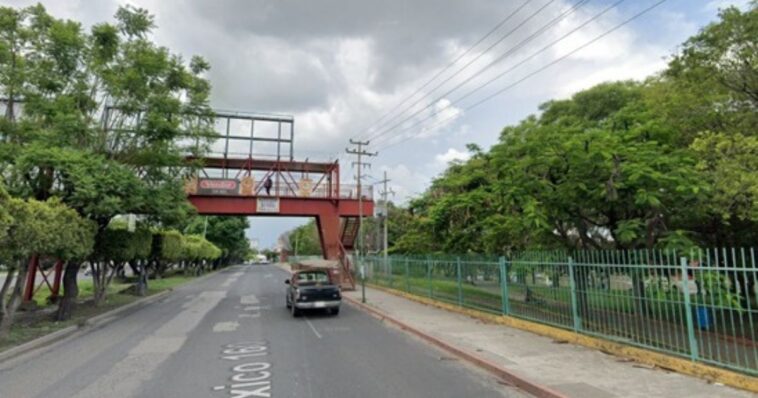 Clausuran puente peatonal del parque Alameda