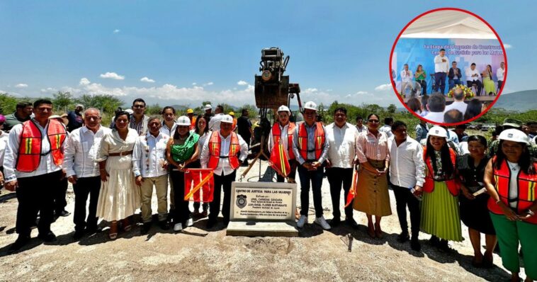 Colocan la primera piedra del Centro de Justicia para las Mujeres en Jojutla