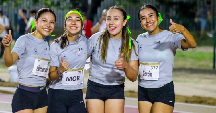 Equipo de atletismo femenil ganan medalla de Bronce para Morelos