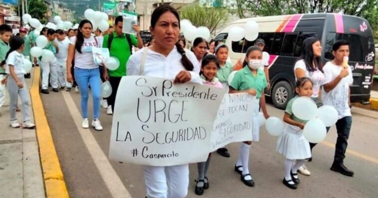 Justicia para gaspar asesinado en Tlapa