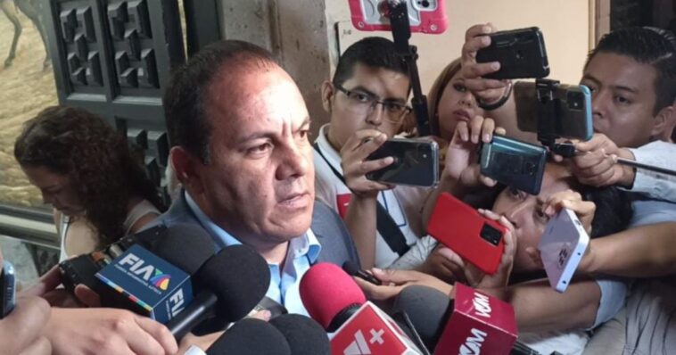 Gobernador de Morelos está dispuesto a ser investigado ante señalamientos en su contra