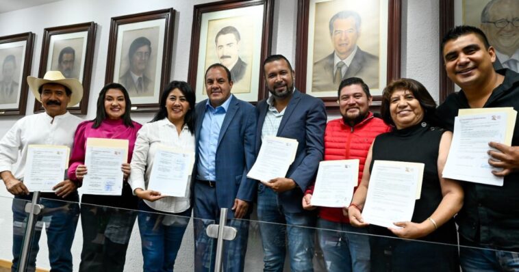 Gobernador de Morelos firma convenio marco con la Sedatu