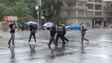 Lluvia en CDMX