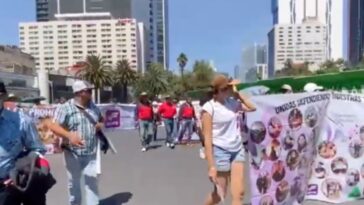 Marcha en la defensa de la Tauromaquia y las peleas de gallos en CDMX