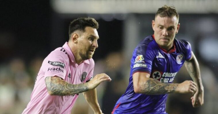 Cruz Azul pierde ante Lionel Messi