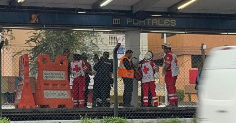 Accidenes en metro de CDMX