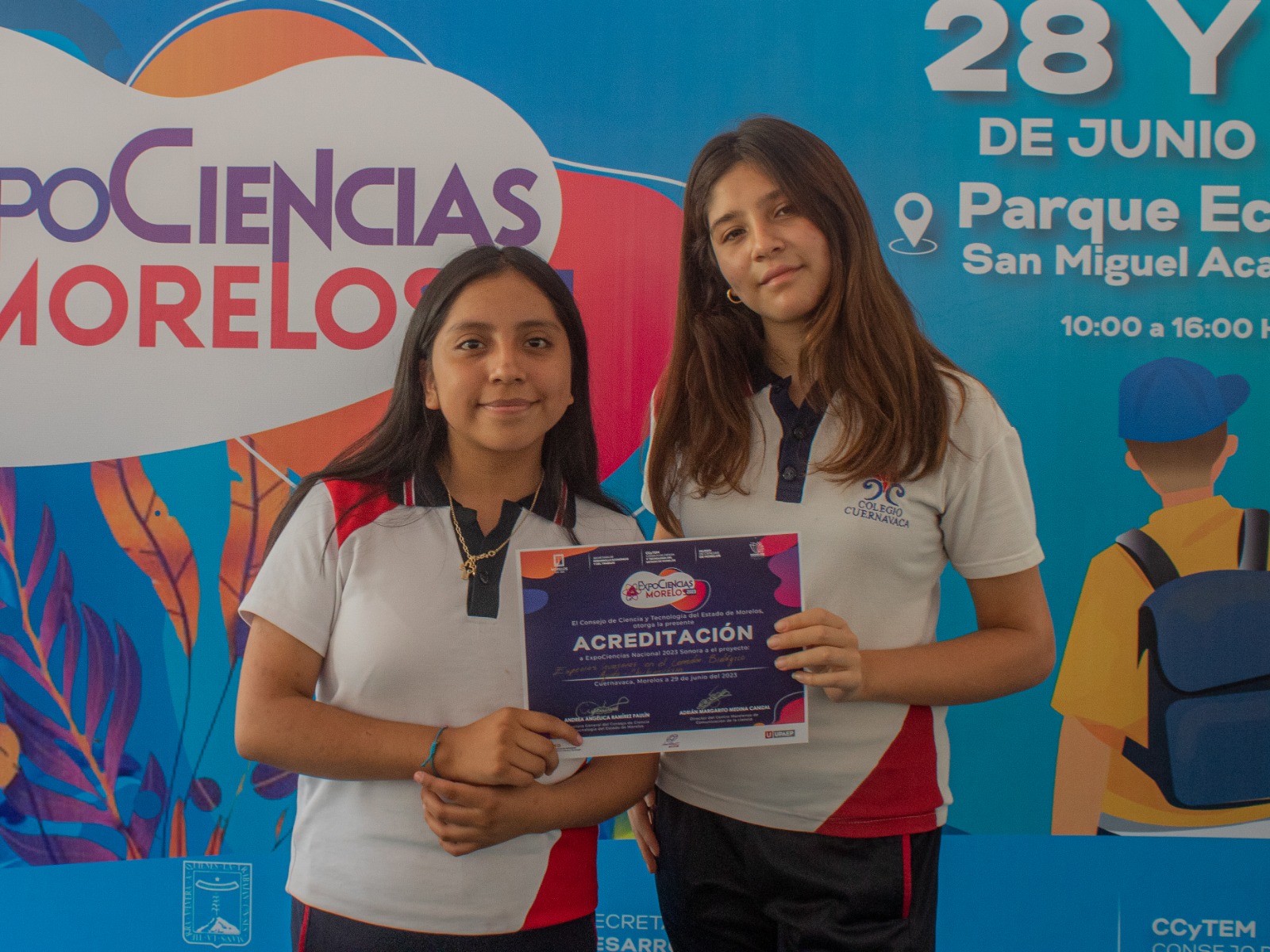 Presentan proyectos ganadores de “Expociencias 2023”