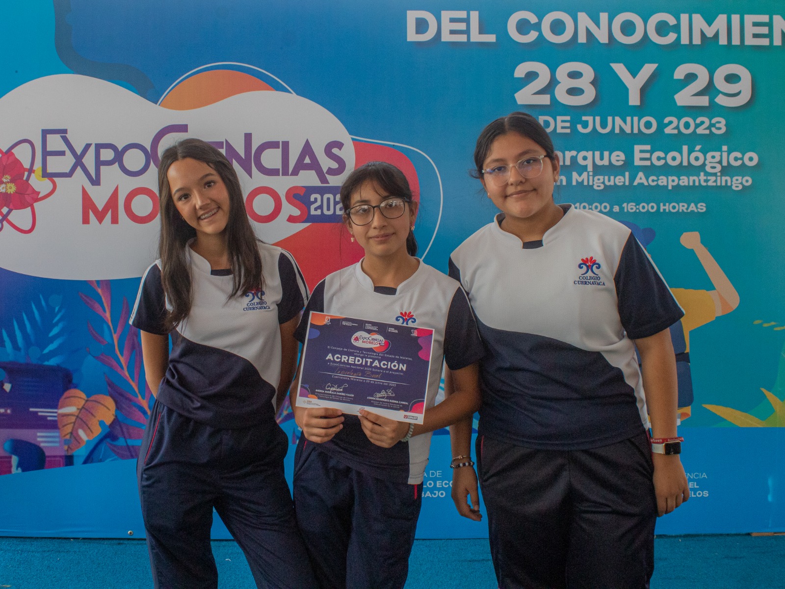 Presentan proyectos ganadores de “Expociencias 2023”