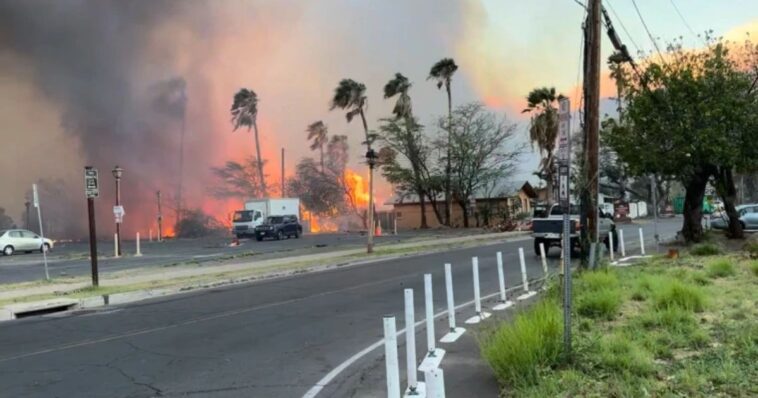 Incendio en Hawai