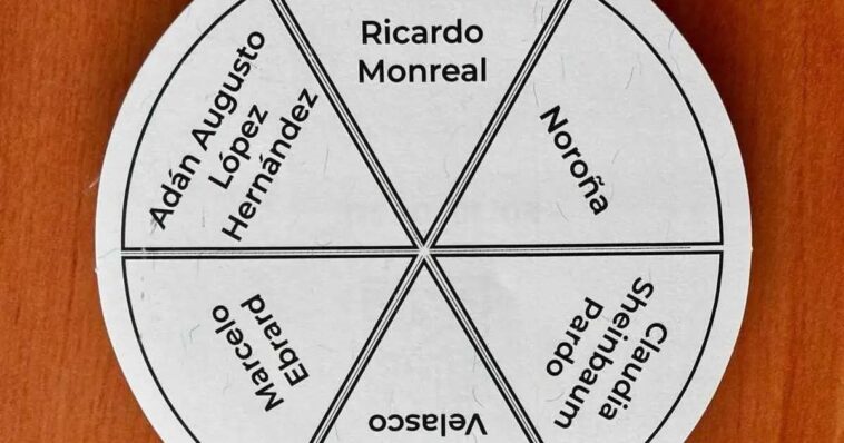 Conoce la boleta circular que definirá la candidatura presidencial en Morena