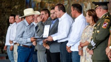 Cuauhtémoc Blanco hace entrega de la Medalla “Emiliano Zapata Salazar” 2023