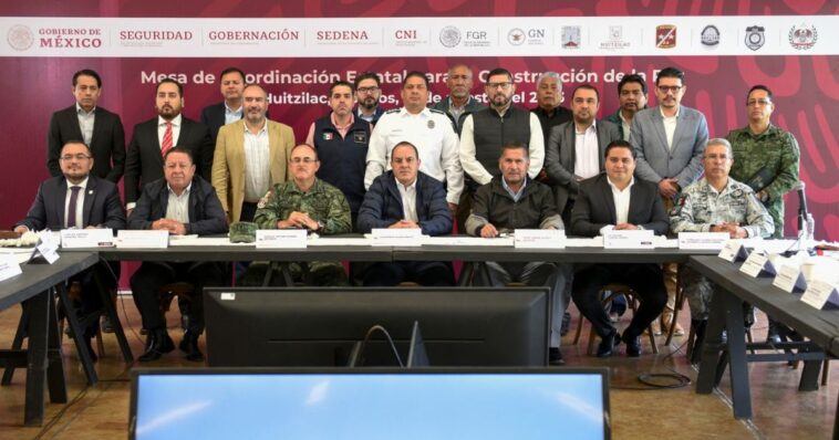 Encabeza Gobernador Mesa de Seguridad en Huitzilac