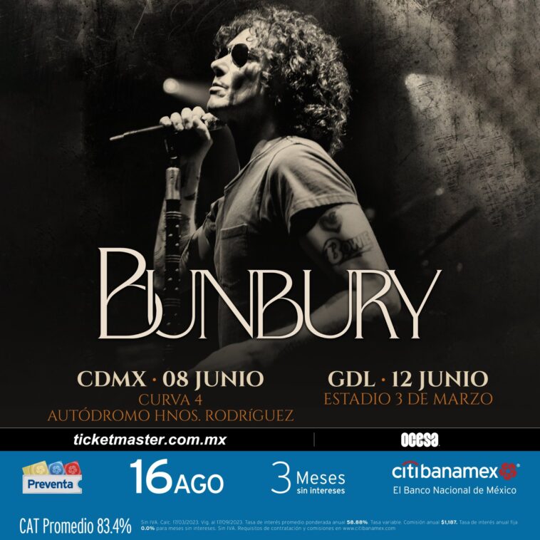 Enrique Bunbury concierto 2023