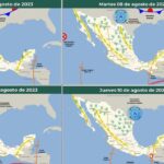 Las lluvias no pararán esta semana