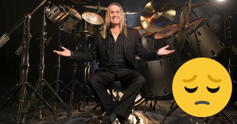 Nicko McBrain derrame cerebral