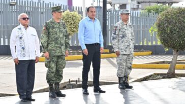 Reconoce Gobernador de Morelos al compromiso de las instituciones de seguridad