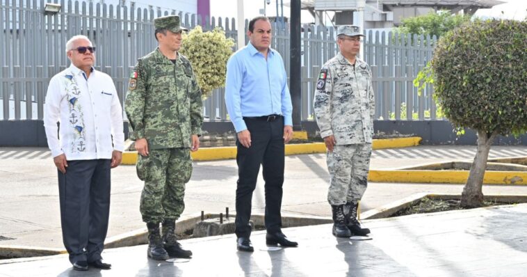 Reconoce Gobernador de Morelos al compromiso de las instituciones de seguridad