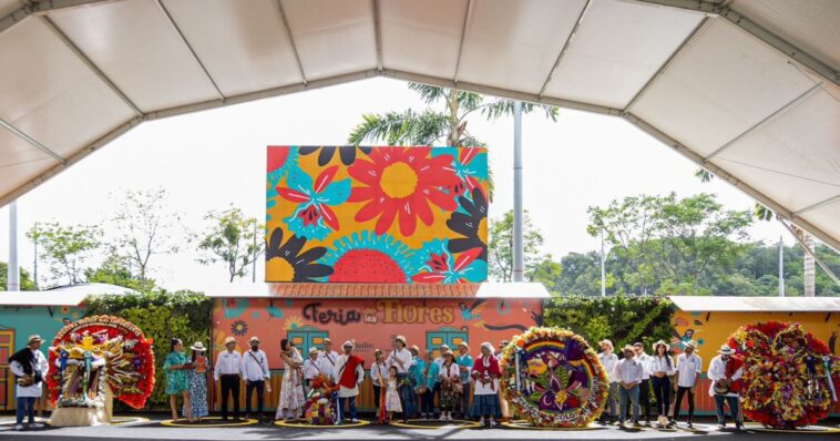 Se realiza desfile de silleteros en la Feria de las Flores de Medellín 2023