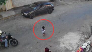 (VIDEO): Atropellan a niño con motocicleta tras descuido de su madre