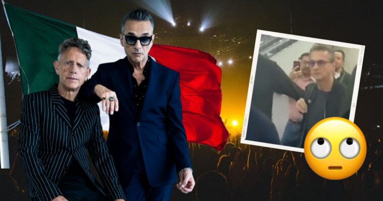 (VIDEO) Tunden a vocalista de Depeche Mode por llegar escoltado a México y no interactuar con sus fans