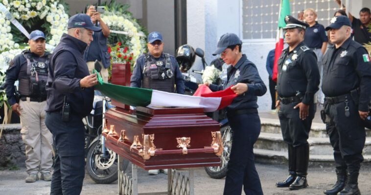 Despiden al Comandante Mariano Gálvez Méndez