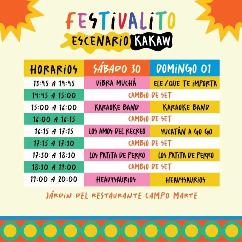 Este festival es de carácter cultural