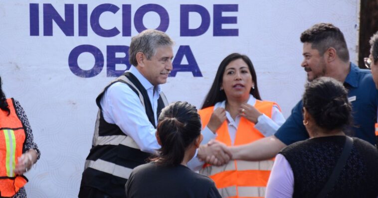 Inicia la construcción de recolector de aguas pluviales en patios de la estación y Leandro Valle