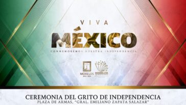 Grito de Independencia en Cuernavaca