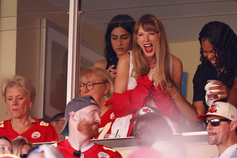 Travis Kelce y Taylor Swift