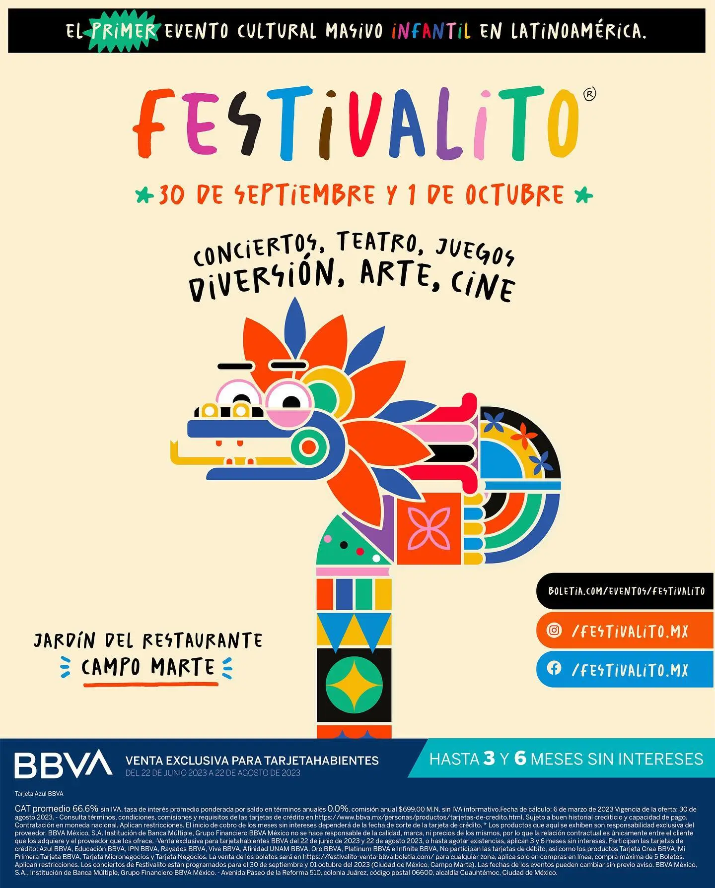 Este festival es de carácter cultural