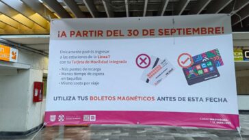 Tarjeta para abordar al Metro de CDMX