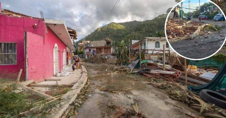 Afectaciones en Tomatlán Jalisco