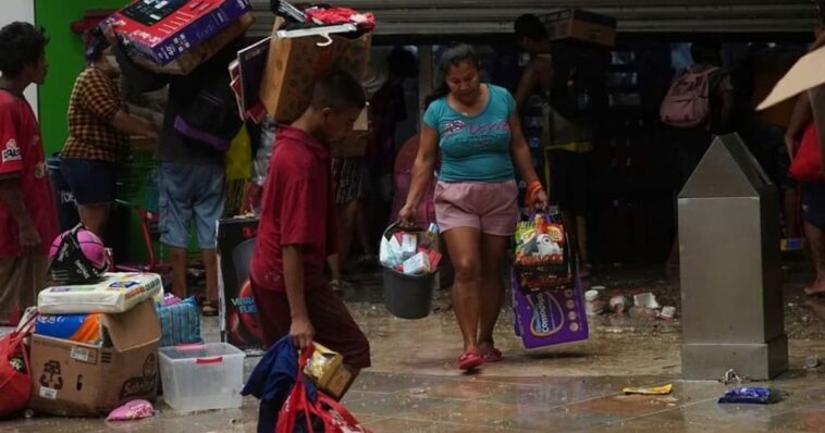 Rapiña en Acapulco