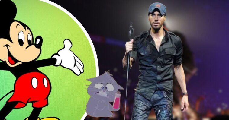 Enrique Iglesias mickey mouse