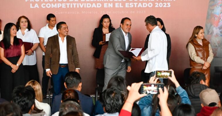 Gobierno de Morelos fomenta el desarrollo social y económico a morelenses