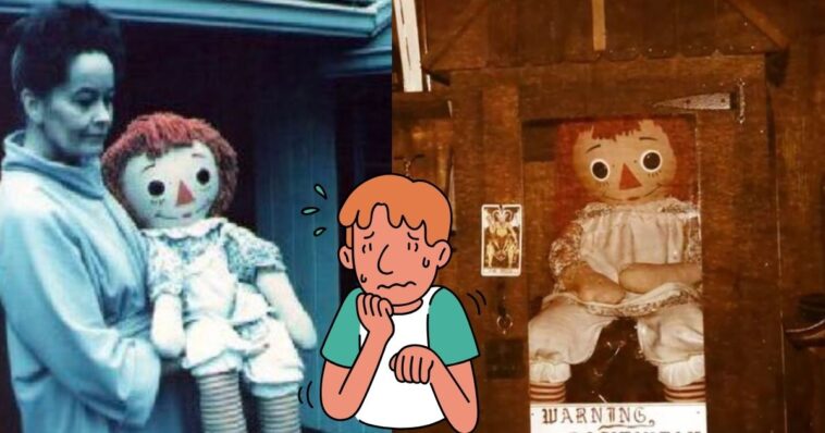 Muñeca real de Annabelle es cambiada de vitrina y preocupa a internautas