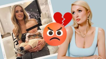 Paris Hilton responde furiosa a críticas sobre como luce su hijo