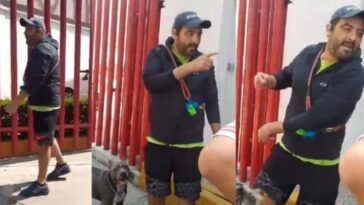 (VIDEO): Hombre golpea a mujer por decirle que le ponga correa a su perro