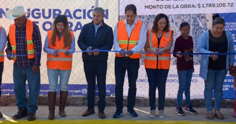 Entregan rehabilitación de drenaje pluvial en Buenavista del monte